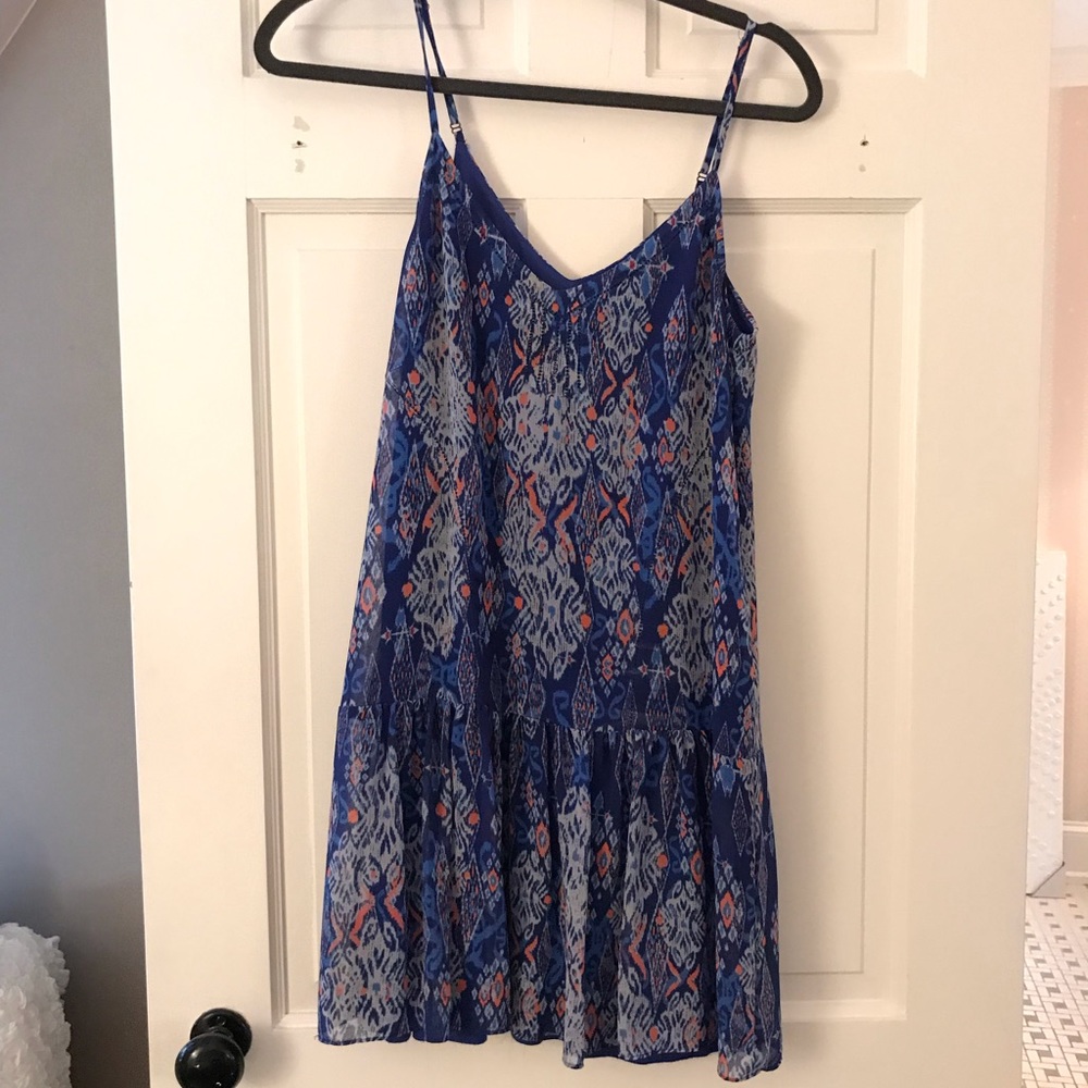 Dolce Vita Printed ruffle dress